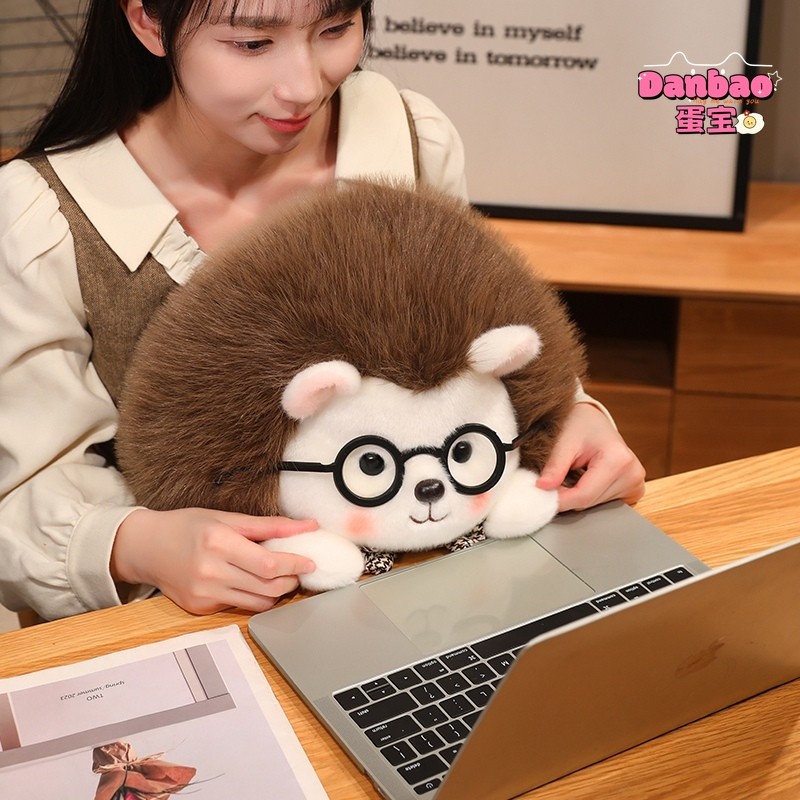 [DANBAO] Học Nhím Đồ Chơi Sang Trọng Cho Bé Búp Bê Nhím Dễ Thương Nhím Nhỏ Có Kính Chất Liệu Mềm Quà Tặng Cho Trẻ Em Quà Tặng Sinh Nhật DANBAO Đồ Chơi