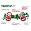 Tamiya Mini 4WD Special Project Mini 4WD Santa Claus Red Racer VS Chassis 95698
