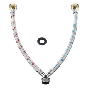 Cc Line Connector Thép không gỉ 3 4 inch Lắp để trộn nguồn cung cấp lạnh nóng