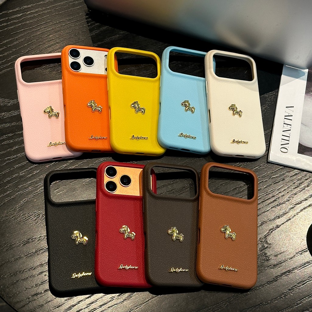 Vỏ điện thoại iPhone dành cho dòng iPhone 17 Pro Max, iPhone 17 16 15 14 13  với tông màu dopamine