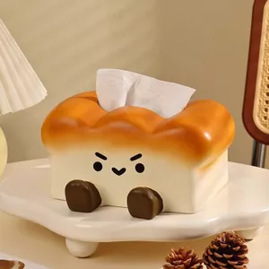 Bánh Mì Nướng Hộp Khăn Giấy Phòng Khách Hộp Khăn Ăn Sáng Tạo Giá Trị Cao Hộp Bảo Quản Gia Đình Đơn Giản