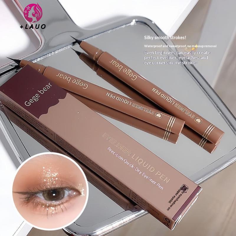 Springevenstar Liquid Eyeliner Bút Chống Thấm Nước Nằm Lâu Dài Silkworm Bút Kẻ Mắt Bút Chì Chống lem Qui Và Mịn Khô Mắt Trang Điểm Springevenstar