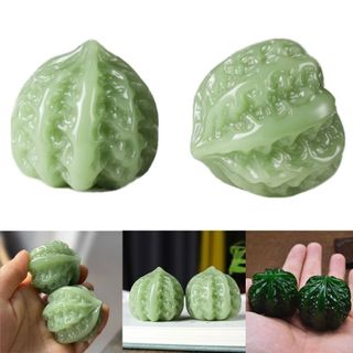 WEAVELYF Massage Huấn Luyện Tay, Đá Thư Giãn Tay Massage Bóng, Bộ Sưu Tập Đá Đồ Trang Trí Nhỏ Cầm Tay 40 Mm