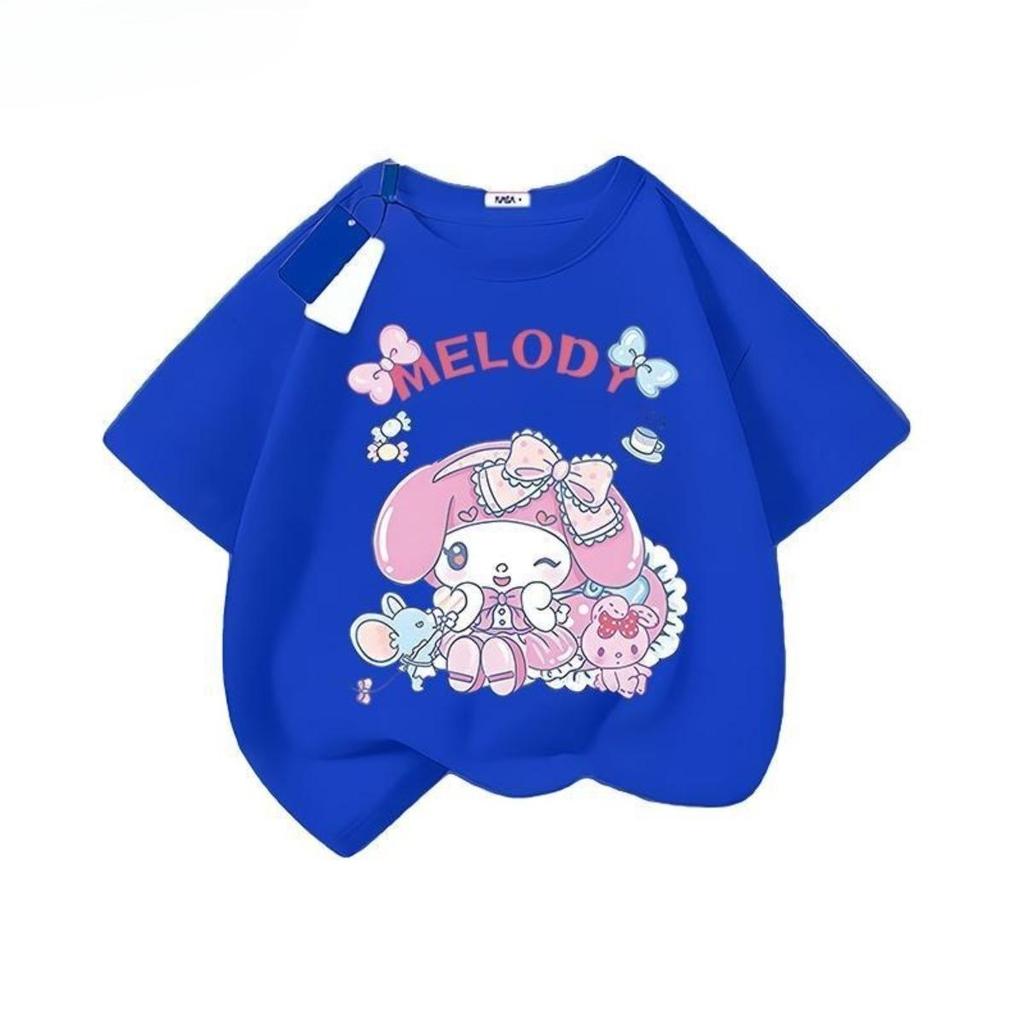 mịn mềm thoải mái in xinh xắn Áo thun 100% cotton nữ 2025