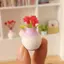 NS Nhựa Mini Bình Nhỏ Miệng Bình Hoa Lọ Hoa Trang Trí Sân Vườn DIY Micro Phong Cảnh Bàn Trang Trí Nhà Cửa Phụ Kiện NS