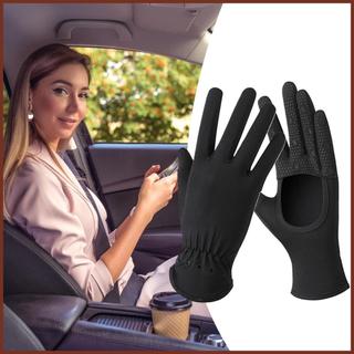 Găng Tay Lái Xe Ice Silk Chống Tia UV, Dùng Cho Màn Hình Cảm Ứng, Mát Khi Đi Xe Đạp