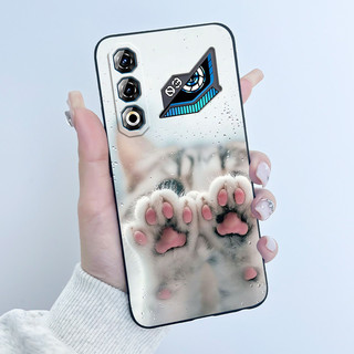 Ốp điện thoại Cho ZTE Nubia Neo 3 GT 5G Z2465N Ốp điện thoại Thẩm Mỹ Sang Trọng Dễ Thương Thoáng Mát Bé Trai Bé Gái Họa Tiết Đen Mờ Mềm TPU Ốp điện thoại Silicon