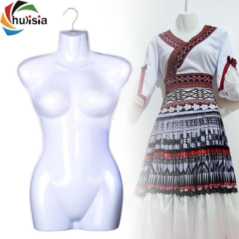 Chalisia Treo Ma-nơ-canh Cơ Thể Nữ Torso Mẫu Chống Đỡ, Móc Treo Ma-nơ-canh Hiển Thị Trang Phục, Bộ Đồ Ngủ, Trang Trọng, Quần Áo Bơi