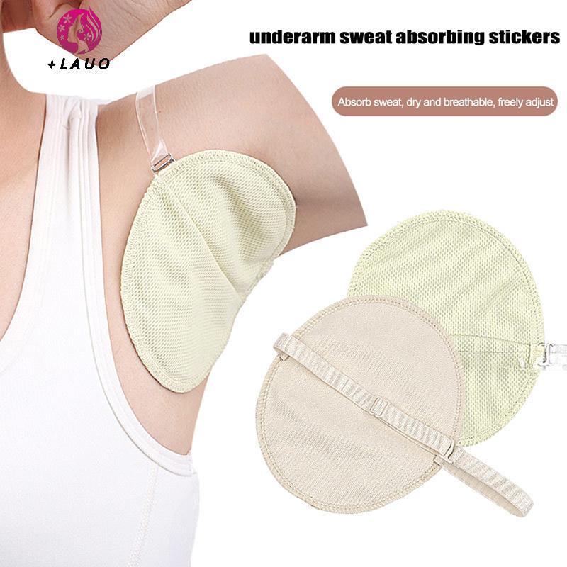 Springevenstar 1 Cặp Miếng Lót Nách Mồ Hôi Mềm Có Thể Giặt Được Đệm Vô Hình Có Thể Tái Sử Dụng Cho Ngoài Trời Bảo Vệ Quần Áo Từ Vết Bẩn / Độ Ướt / Mùi Springevenstar