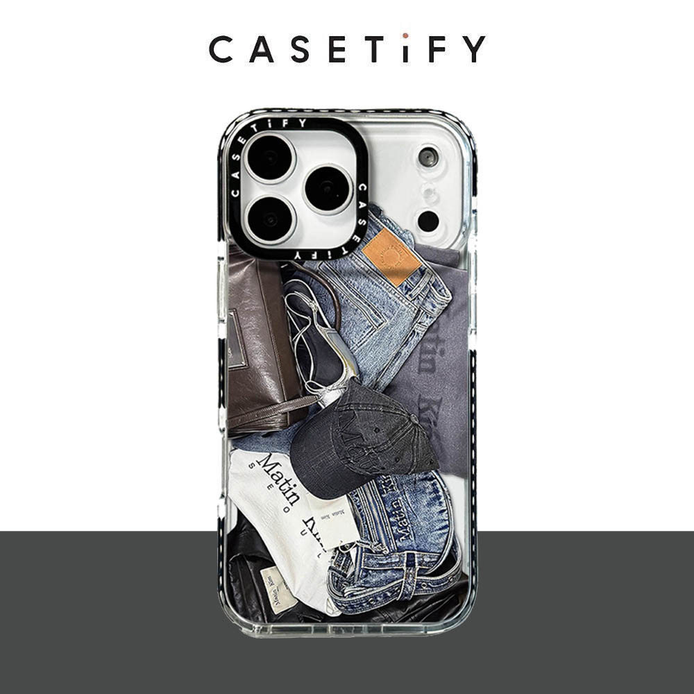 Ốp Điện Thoại Mũ Denim Cho IPhone 17 Pro Max 17Air 16 15 14 13 12 11 Vỏ Bảo Vệ Chống Sốc