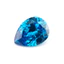 5A Biển Sâu Xanh Lê Cắt Cubic Zirconia 15 / 30 Chiếc 3x5mm ~ 10x12mm Rời CZ Đá Trang Sức DIY