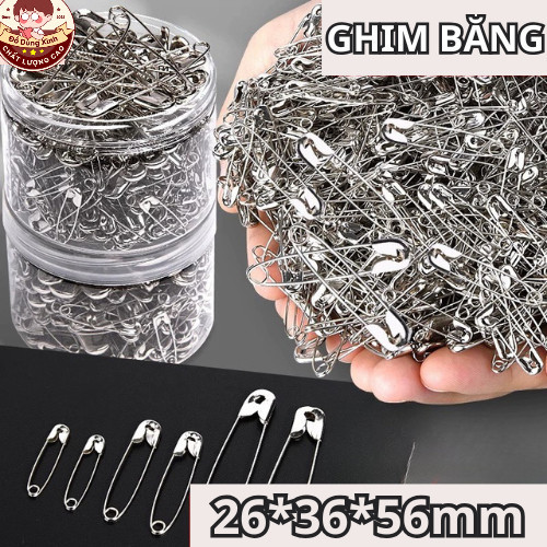 Khuy áo bằng hợp kim thép không gỉ, kim ghim kim loại, kim ghim an toàn, khuy áo cao cấp