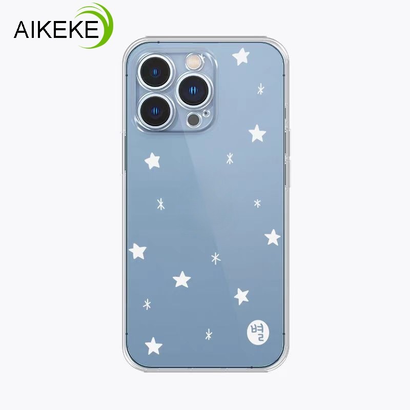 Ốp Điện Thoại Ngôi Sao Phong Cách Hàn Quốc Cho Samsung Galaxy F62 F54 F41 F34 F23 M62 M55 C55 M54 M53 M52 M51 M40S M36 M35 M34 M33 M31 M31S M30S M23 Vỏ Mềm Chống Sốc Bông Tuyết Đơn Giản