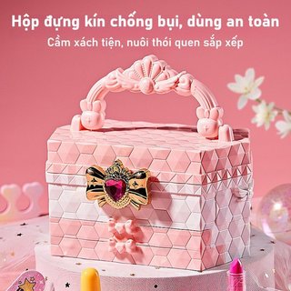 Bộ mỹ phẩm cho bé gái – Gốc nước, dễ làm sạch – An toàn, không độc hại – Hộp quà xinh xắn – Quà tặng ý nghĩa