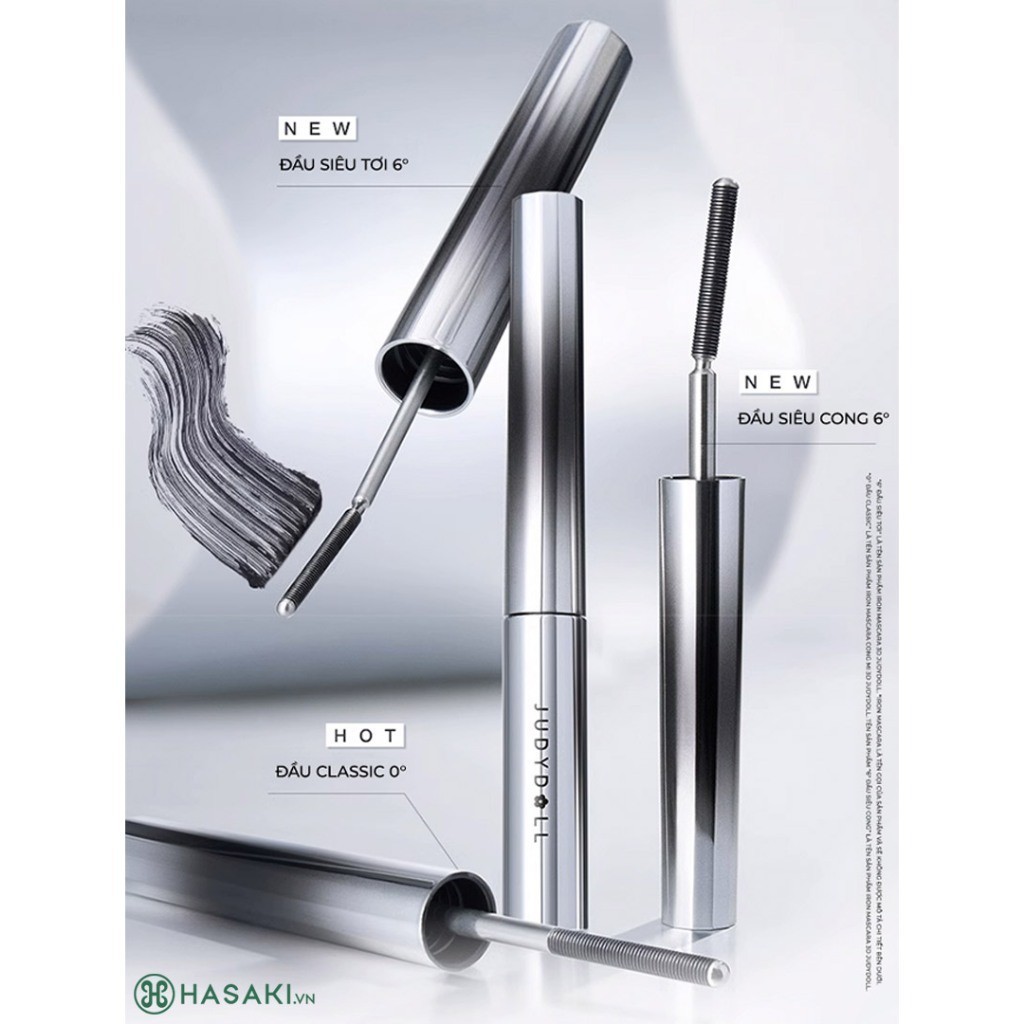 JUDYDOLL Mascara Chính Hãng – Chuốt Mi Lâu Trôi, Không Lem, Chống Nước.