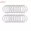HFSHY 50 Kẹp Móc Tôm Hùm Kim Loạt Xoay có Vòng Chìa Khóa - Phụ Kiện Trang Sức Handmade VN