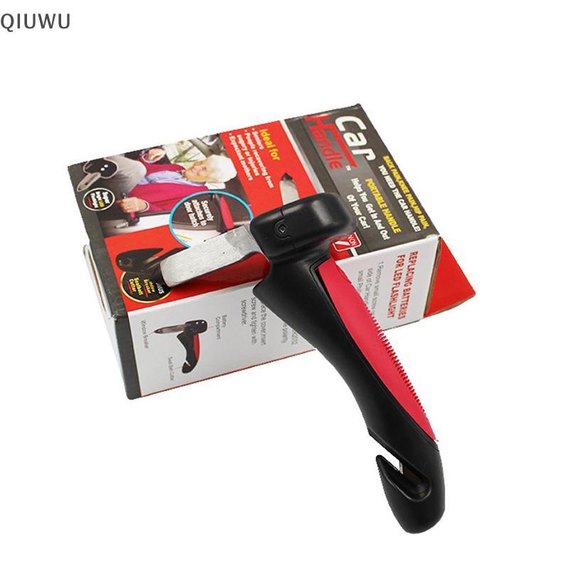 QIUWU Tay cầm hỗ trợ ô tô mới Tay cầm hỗ trợ cửa an toàn đa chức năng.