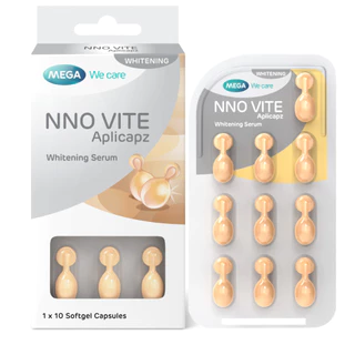 Serum dưỡng trắng da, mờ đốm nâu, đều màu da - Vitamin C, Vitamin E, Bisabolol - NNO VITE Mega We Care (10 viên)
133.000
₫
4.9
Đã bán 5k+
Hà Nội
