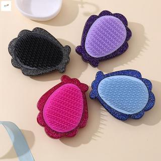 Seashell Shape Detangling Lược Massage Da Đầu Hộ Gia Đình Lược Xốp Cho Gia Đình Và Salon Tạo Kiểu Tóc Sử Dụng