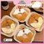 MYPANDA Dễ Thương Hình Donut Capybara Squea Sang Trọng Móc Khóa Capibara Đồ Chơi Sang Trọng Treo Túi Trang Trí Trang Trí Mặt Dây Chuyền Phụ Kiện Quà Tặng.