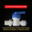 Kool Mật Độ Polyethylene 2 Phần Van Nhẹ Lắp Hệ Thống Nước Mạnh Để Quản Lý Chất Lỏng Cấp Nước