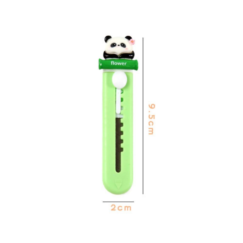 Dao bỏ túi gấu trúc Kawaii | Dụng cụ cắt có thể thu vào an toàn để sử dụng hàng ngày