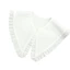Pealike Unisex Cotton Giả Cổ Với Ruffle Chi Tiết Lớp Trang Phục Tăng Cường Cổ Có Thể Tháo Rời Lý Tưởng Cho Prom Casual Outf