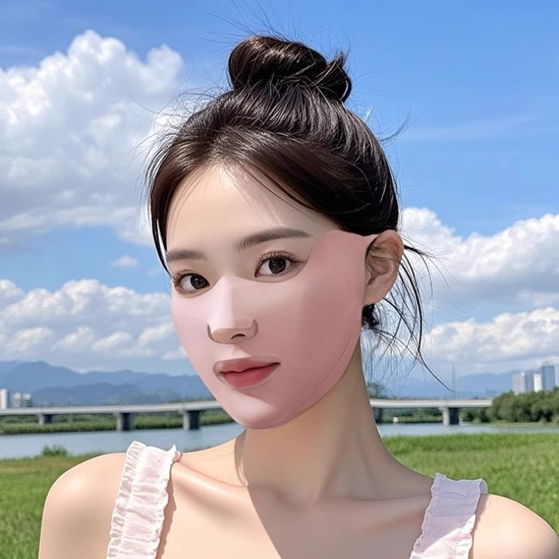 Mặt nạ chống nắng thoáng khí với dây đeo điều chỉnh, phù hợp cho golf và sử dụng hàng ngày, dành cho cả nam và nữ