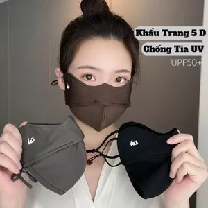 Khẩu Trang Vải Lụa, Kháng Khuẩn, Dày, Chống Nắng, Chống Tia UV, Chống bụi, Giữ Ấm Điều Chỉnh Dây Đeo C87 SHOP