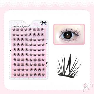 Không Keo Cần Cụm Lông Mi Wispy Cụm Lông Mi Nối Mi Cho Làm Đẹp Mắt Cosplay DIY Trang Điểm