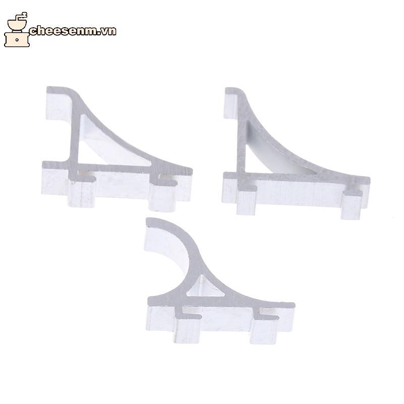 Cheenm 6 Chiếc Kim Loại K Loại Tủ Đông Kệ Kẹp Tủ Lạnh Hỗ Trợ Móc Làm Mát Kệ Nẹp Tủ Lạnh Đồ Uống Tủ Kệ Bule VN