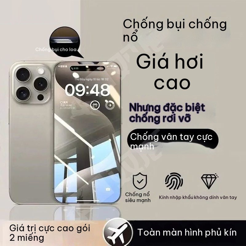 Kính cường độ chống nhìn trộm dành cho iPhone chất lượng