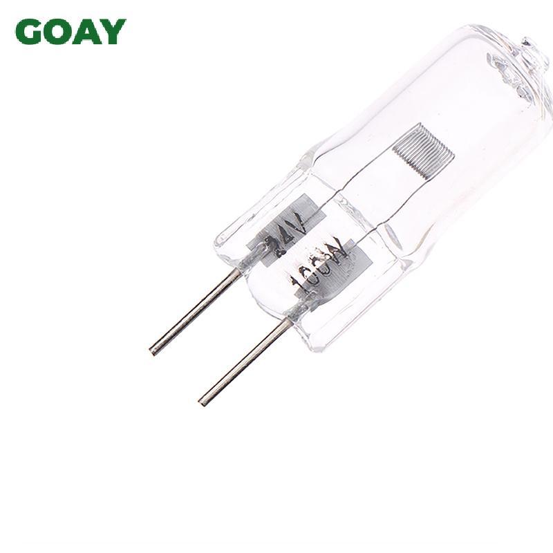 GOAY Bóng đèn G5.3 24V 20W/35W/50W/70W/100W, thủy tinh, halogen, dùng cho đèn hương thơm, hạt VN