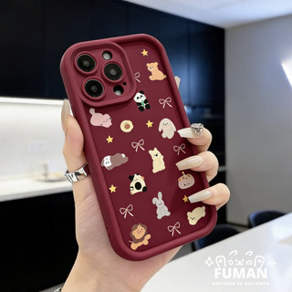 Ốp Điện Thoại Màu Trơn Hình Động Vật Hoạt Hình Cho Samsung Galaxy M56 M55 M54 M51 M40S M36 M35 M34 M32 M20S M16 M15 M13 M12 M10S M06 M04 M02 M01S Vỏ Đơn Giản Hoạt Hình Chống Rơi Bìa Mềm