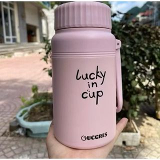 [ Kèm Sticker 3D ] Bình giữ nhiệt siêu xᶖnh, nắp vặn dung tích 1000ml Có lưới lọc trà Lõi inox 316  . PA SHOP 2010