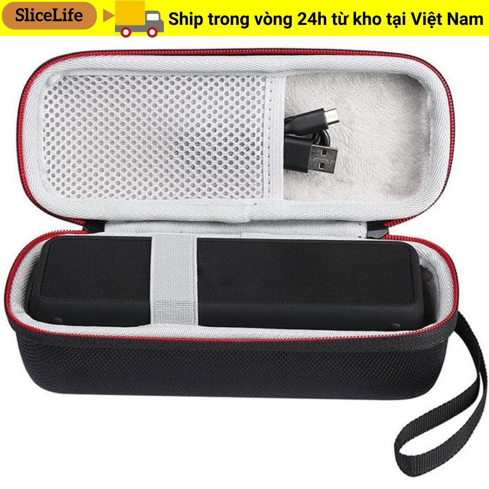 Túi đựng loa Bluetooth SLICELIFE, Hộp đựng cứng chống trầy xước, Hộp gói di động du lịch chống sốc cho Anker Soundcore 2 / 3