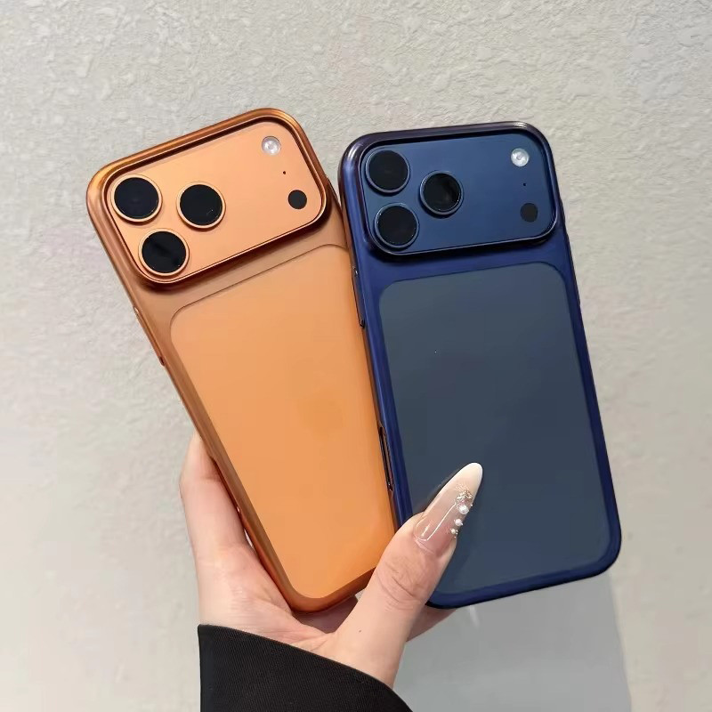 Slim Matte Acrylic Clear PC Mạ Ốp Lưng Cho Samsung Galaxy S26 S25 Ultra S24 S23 FE Plus 5G Trong Suốt Siêu Mỏng