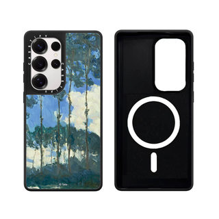 Từ Nghệ Thuật Rừng Hoàng Hôn Gương Cứng Phone Case Dành Cho Samsung Galaxy S26 25 24 23 UItra S26 25 24 23 Plus Vỏ Bảo Vệ Chống Sốc