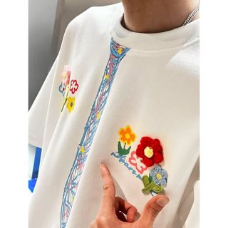 Áo thun nam họa tiết graffiti và hoạt hình Hàn Quốc, thiết kế trendy