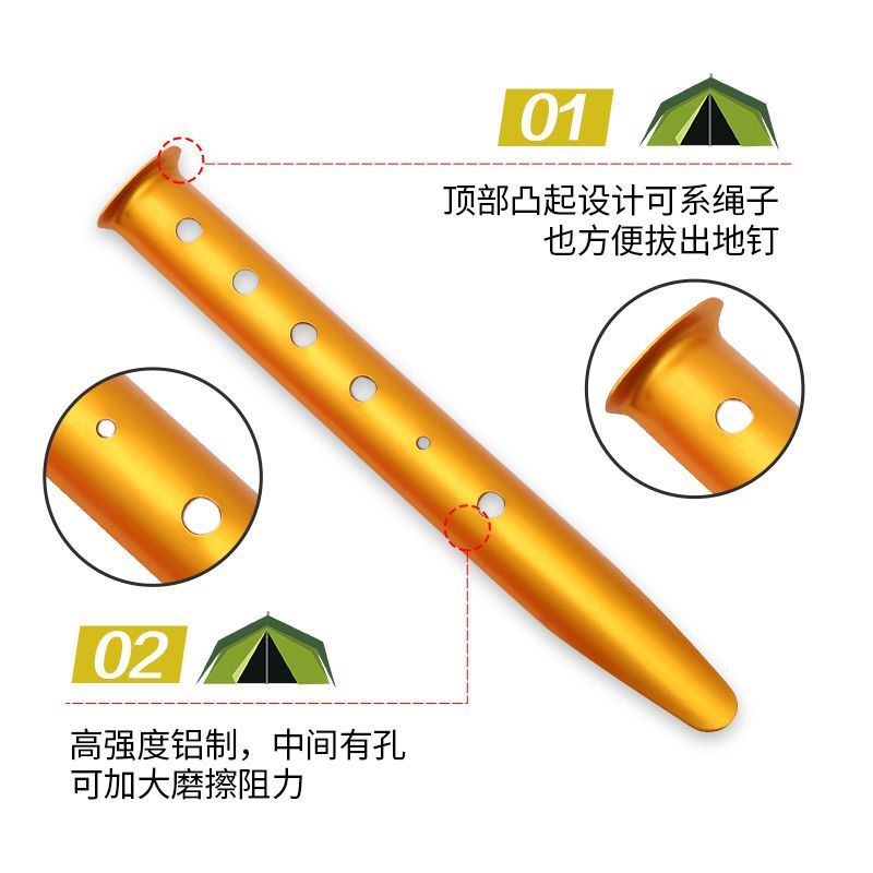 Lều Cắm Trại Hợp Kim Nhôm Siêu Nhẹ - Phù hợp Đi Biển và Cắm Trại