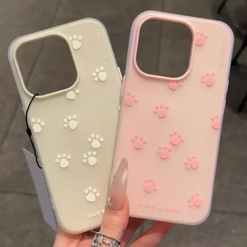Ốp Jelly Hình Dâu Chan Cho iPhone X-17 Pro Max/Air