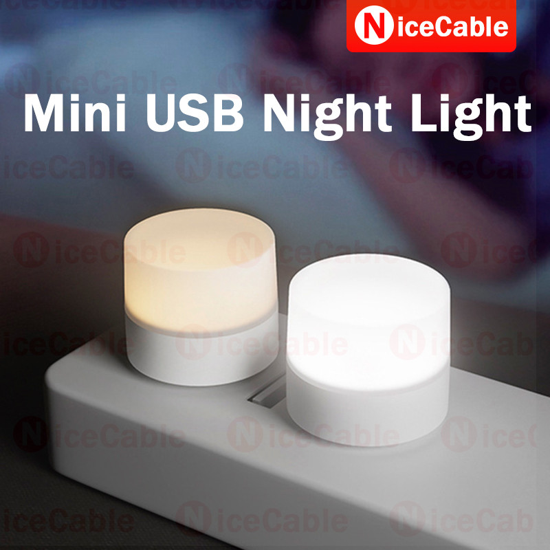 Mini Di Động USB Đèn Ngủ Sạc Điện Đèn Ngủ LED Bảo Vệ Mắt Sách Đọc Sách Tương Thích Rộng rãi