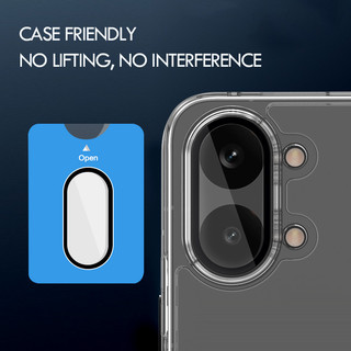 Lereach Camera Phim Cho Poco X8 Pro Max Poco X8 Pro Camera Kính Cường Lực Định Vị Chính Xác Phim Thủy Tinh