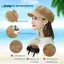 Mũ beret retro lưới thoáng khí cho bé gái, phù hợp cắm trại và chống nắng mùa hè