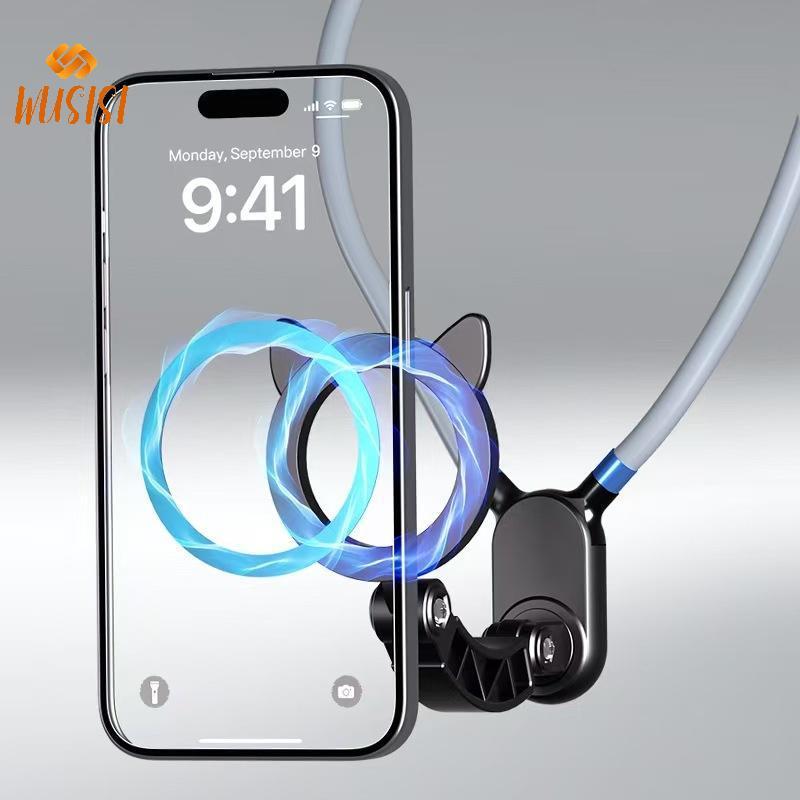 [WUSISI] Giá đỡ từ tính Ne Mount Qui Giá đỡ từ tính Ne Ngực cho điện thoại Phụ kiện điện thoại thông minh MỚI
