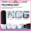 MYPANDA 90ml / bộ Chai mỹ phẩm du lịch bằng silicon Hộp bóp rỗng Chai có thể đổ lại chống rò rỉ cho dầu gội Dầu xả.