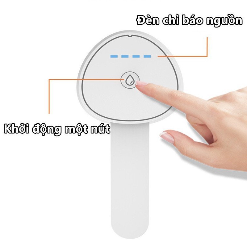 Vòi Bơm Nước Tự Động nhấn giữ 1 giây ra nước sạc Type-C chất liệu ABS phù hợp mọi bình nước an toàn