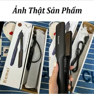 Máy Dập Xù Tóc KEMEI 332, Chức năng dập xù, bấm xù , bấm mè tạo kiểu tóc làm phồng chân tóc bản to