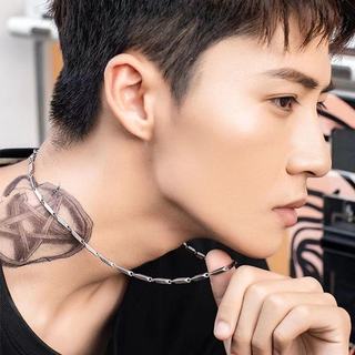Phụ Kiện Thời Trang Nam Thép Titan Không Phai Màu, Đa Năng, Tinh Tế Mặt Dây Chuyền Hình Kim Cương Mặt Dây Chuyền Vòng Cổ