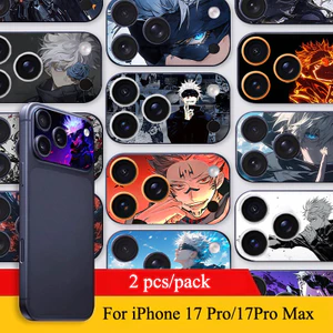 Dành cho iPhone 17 Pro / 17 Pro Max Jujutsu Kaisen Gojo Satoru Phim dán giấy máy ảnh mờ mềm / Bảo vệ camera chống trầy xước